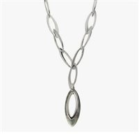 Halskette Fossil Dame in Stahl JF85723040